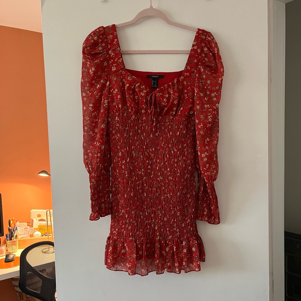 Floral Smocked Dress
